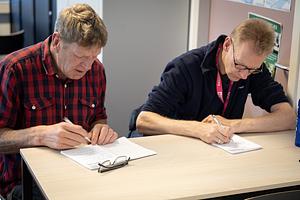 Deelnemers werkbedrijf Zaffier.