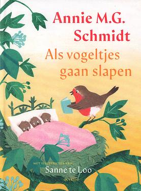 Als vogeltjes gaan slapen