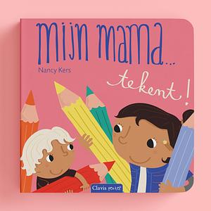 Mijn mama... tekent!