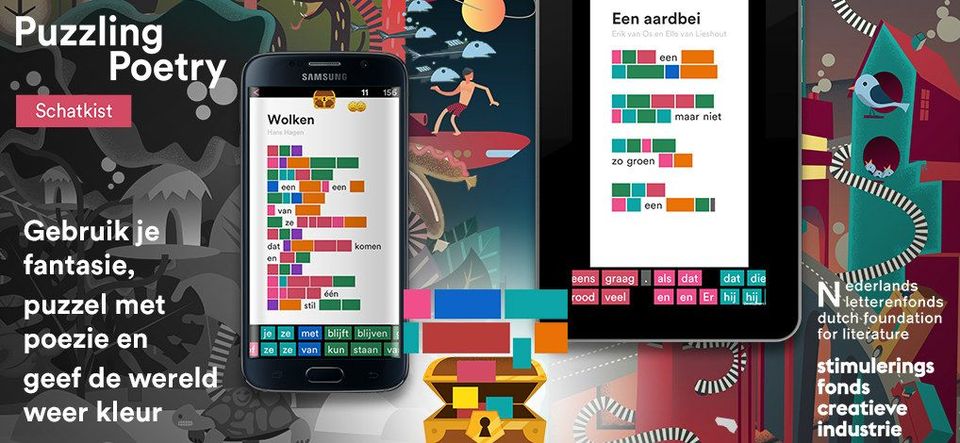 Spelen met taal in de klas: poëzie-app Puzzling Poetry Schatkist